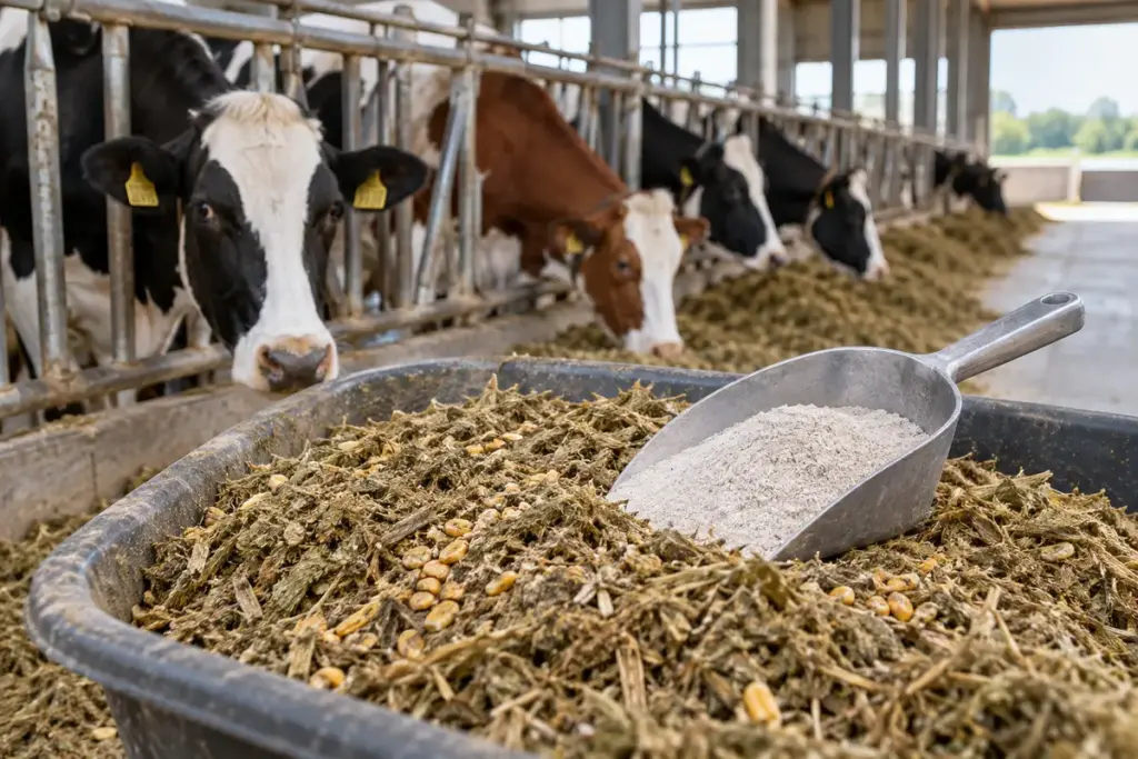 Calcium und Phosphor für Rinder
