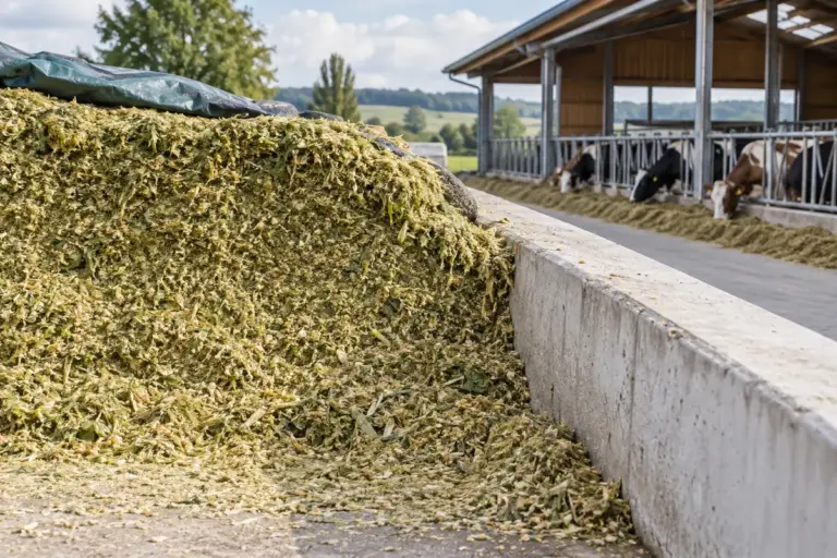 Ganzpflanzensilage für Rinder